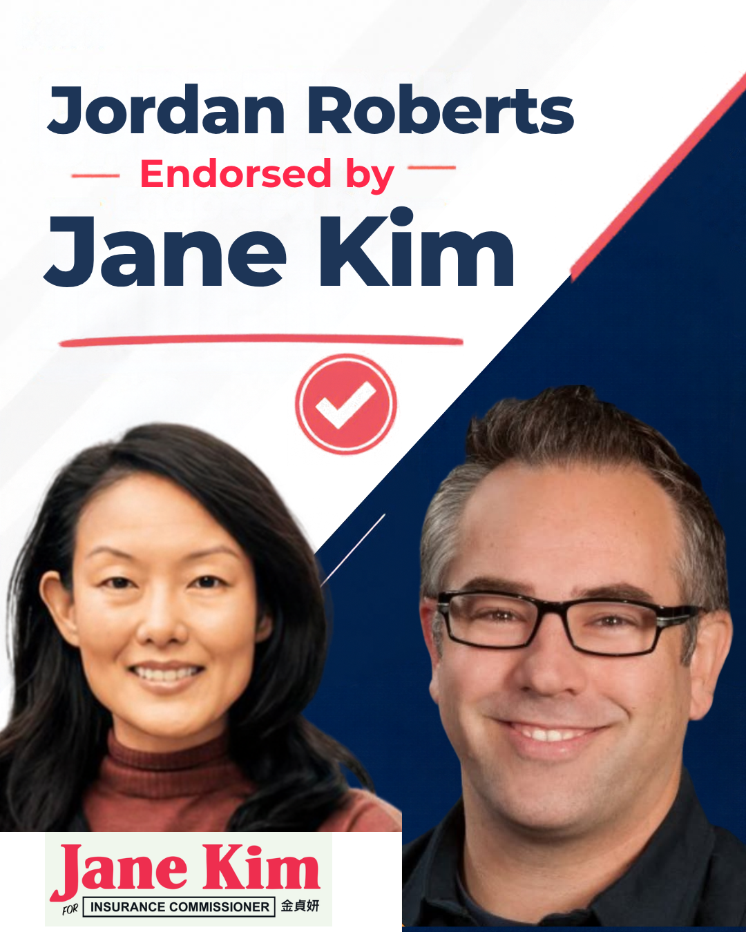 Jane Kim - Jordan Roberts Jane Kim Endorsement
